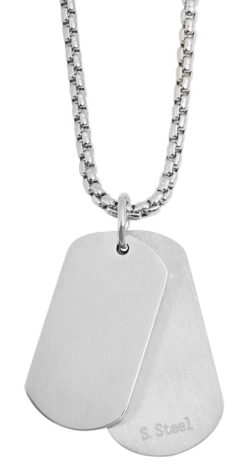 UNISEX prívesok Dog Tags chirurgická oceľ psie známky 5010306SG - Image 3