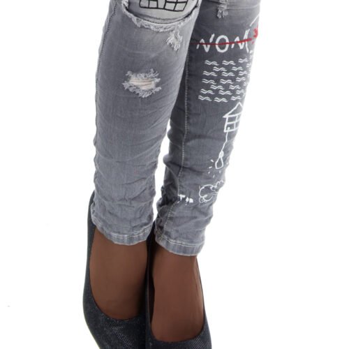 DÁMSKE JEANS RIFLE DIERY PAINTED 9009 15 jeans9009 6