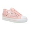 Dámske sneakers platforma macram crystal JS899SW pink