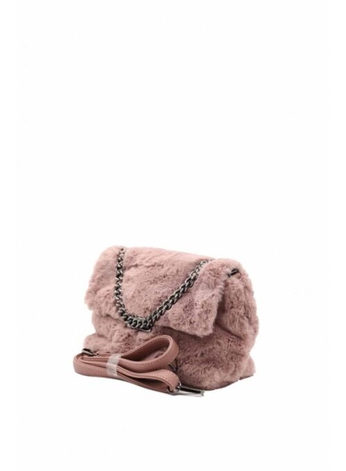 Kabelka clutch FRANCE chlpatá 1680TE220 3 farby - Image 5