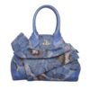 Kabelka originál Vivienne Westwood Leopard Tartan light blue