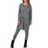 Dámske domáce oblečenie súprava fashion oversize 1036SW leo