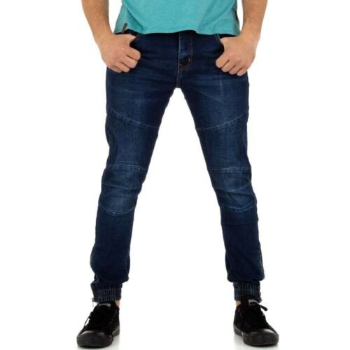 Pánske rifle skinny casual baggy slim fit 3931SW denim