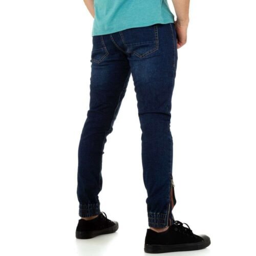 Pánske rifle skinny casual baggy slim fit 3931SW denim - Image 3