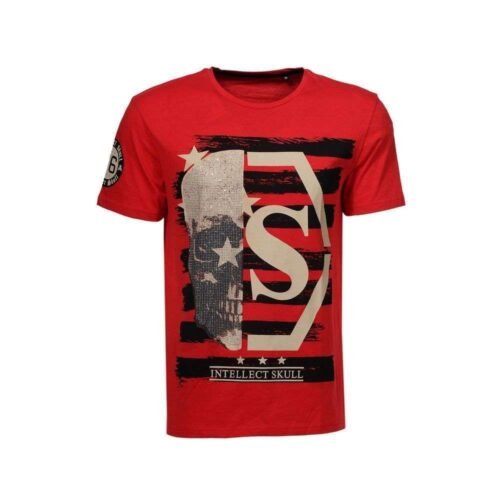 Pánske tričko Rock GloSto Skull 7318 stretch
