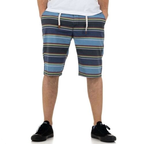 Pánske letné pohodlné nohavice casual sport 3090 prúžky
