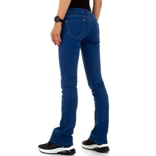 Dámske jeansy rifle zvonové slim bootcut 067SW denim blue - Image 2