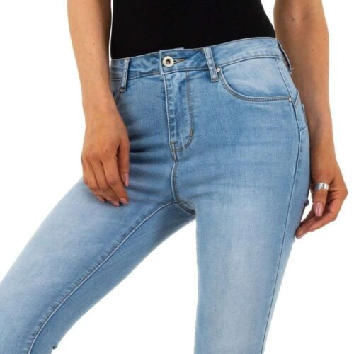 Dámske rifle slim fit pushup skinny fashion 3710SW light blue - Image 3