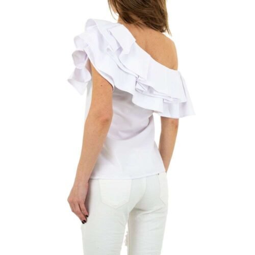 Dámska bluzka casual tričko summer 4597SW900 biela - Image 2