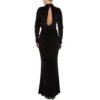 DÁMSKE ŠATY ZAMAT SPOLOČENSKÉ DLHÉ PRILIEHAVÉ 1066SW MAXI 1 kl mu 1066 black 3