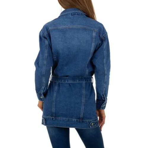 Dámska riflova bunda jeans bedrova 3303SW denim blue - Image 3