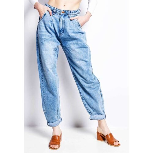 Dámske slouchy boyfriend rifle fashion 001 denim jeans