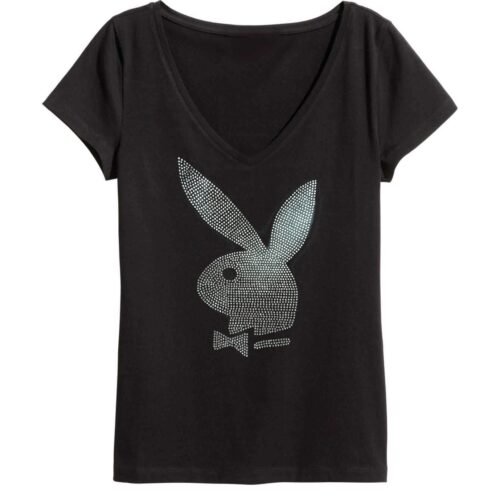 mB tričko dámske Playboy crystal