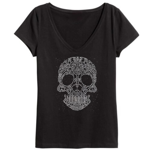 mB tričko dámske Skull1 crystal