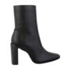 Dámske čižmy členkove fashion 308SW čierna black