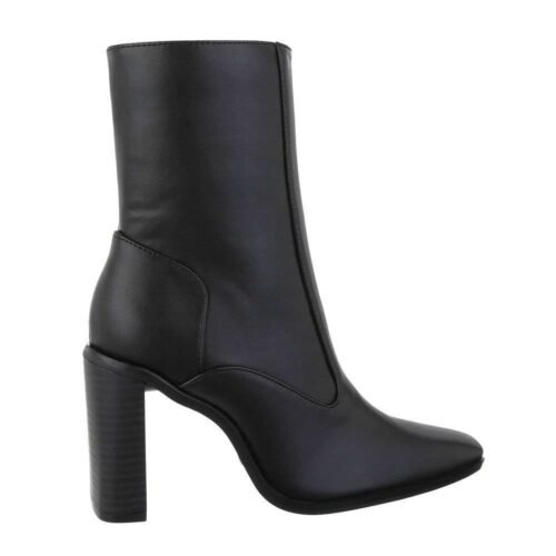 Dámske čižmy členkove fashion 308SW čierna black