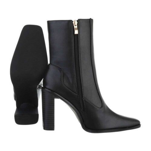 Dámske čižmy členkove fashion 308SW čierna black - Image 2