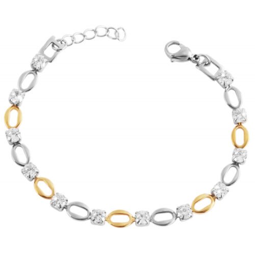 Náramok oceľ Owen žiarivý crystal 5030275SG dámsky