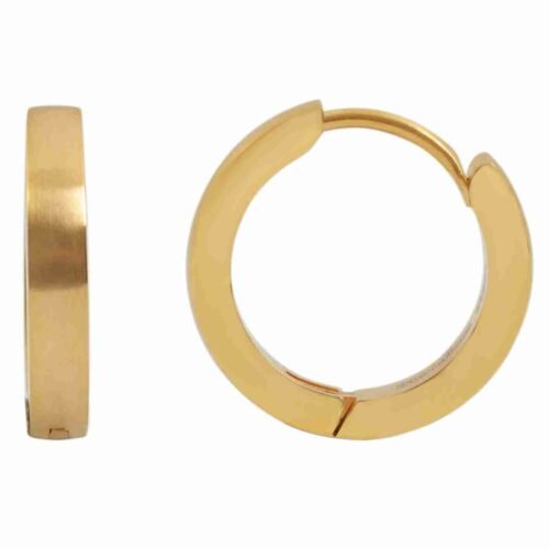 Náušnice oceľ Kruhy basic 12 mm 5050446 unisex