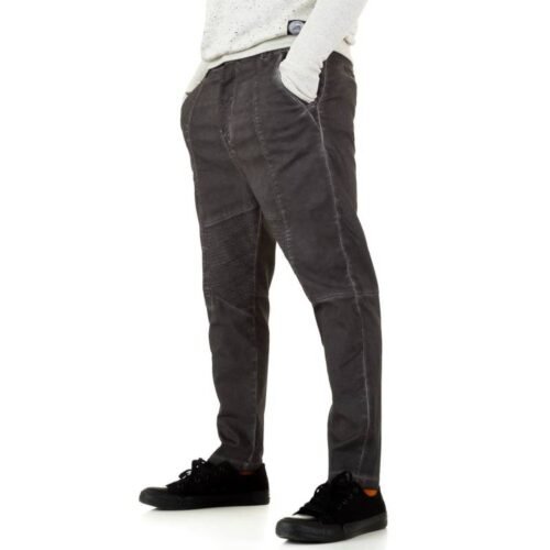 Pánske nohavice casual vyprané FK8266 antracitové - Image 3