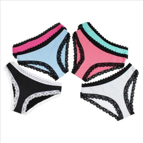 Dámske nohavičky 6ks balenie Slips dots GX500 mix farieb