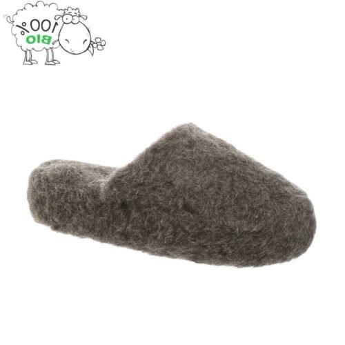 Obuv domáca Papuče Biovlna Unisex čierne