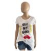 Dámske modne tričko fashion OMG 8863
