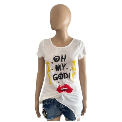 Dámske modne tričko fashion OMG 8863