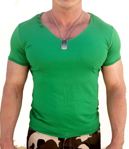 Pánske extravagantné tričko 528 green