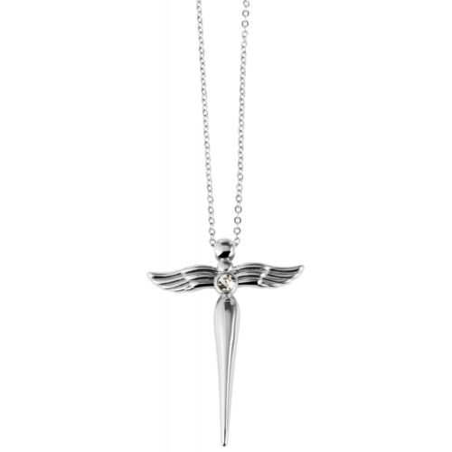 Prívesok oceľ elegant Anjel 3 varianty crystal SG500 - Image 3