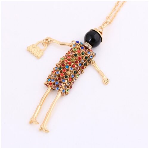 Prívesok Bábika strass elegant Colors crystal 350 - Image 3