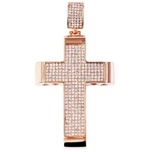 OCEL Maxi Prívesok Luxury Cross Kríž 67x46mm strass - Image 4