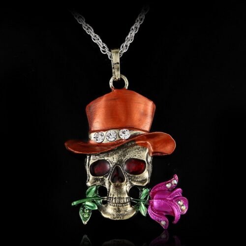 Prívesok Skull farebný crystal 130 - Image 3