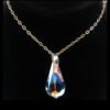 Prívesok Preciosa Swarovski Drop strieborný AB 15mm