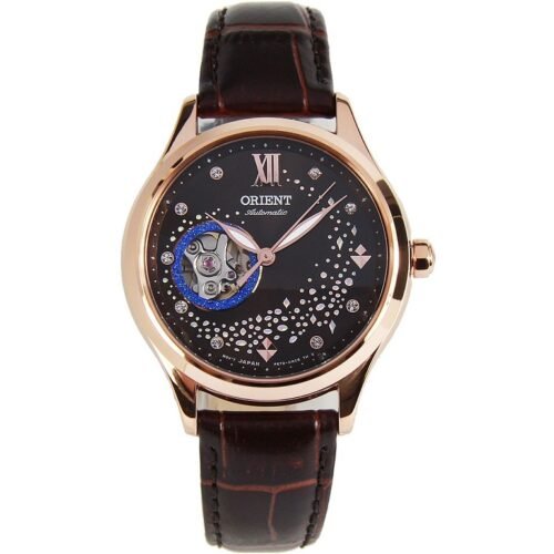 Hodinky dámske automatické Orient exkluzívne Crystal Blue moon