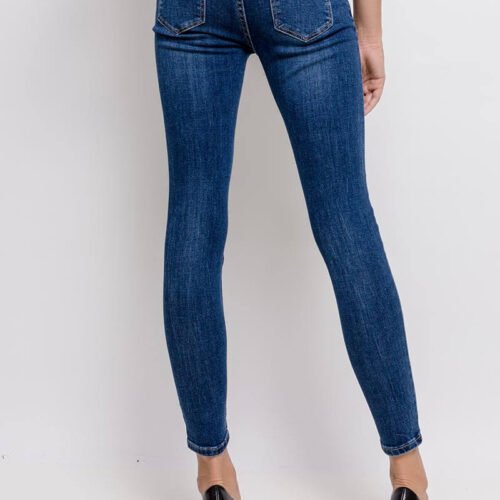 redial jean skinny avec chevilles brodees denim 4 1