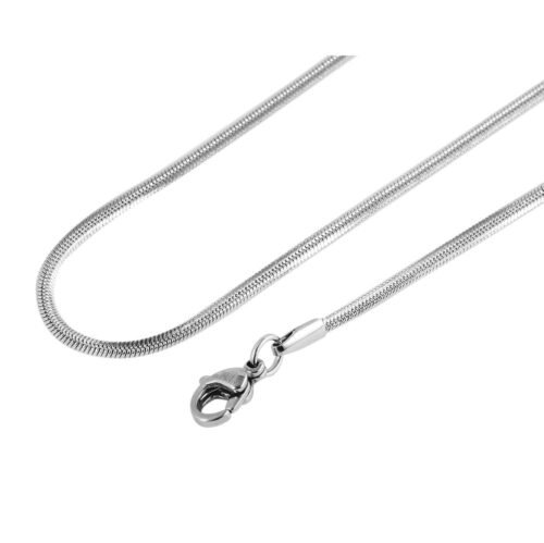 Retiazka oceľ Hadia 2mm SG420 strieborná