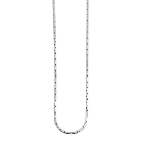 Retiazka oceľ Venezia 1mm SG290 strieborná