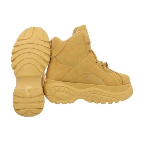Dámske sneakers SKI topánky SPORT hightop  žlté - Image 2