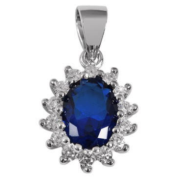 STRIEBRO Prívesok elegant crystal 5310127 silver strieborný 3 farby