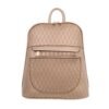 Dámsky ruksak batoh embossed rosegold