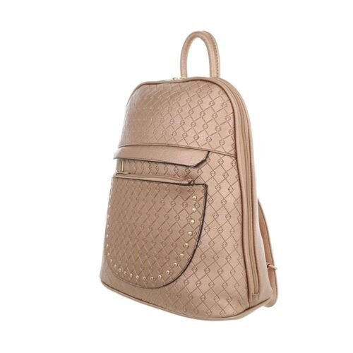 Dámsky ruksak batoh embossed rosegold - Image 3
