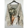 ITALY tunika bluzka casual print Vneck 21012lucky girls