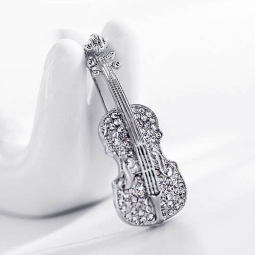 Brošňa Viola crystal - Image 5