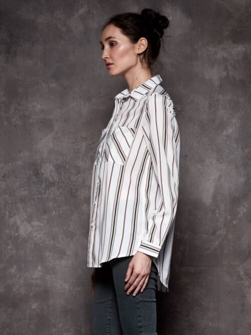 Dámska blúzka casual kosela stripe fashion 7677SW multicolor - Image 2