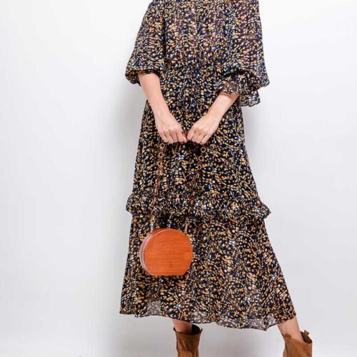 DÁMSKE ŠATY MAXI DLHÉ LETNE ROMANTIC OVERSIZE 1120 VZOROVANE 9 1120 maxi saty2