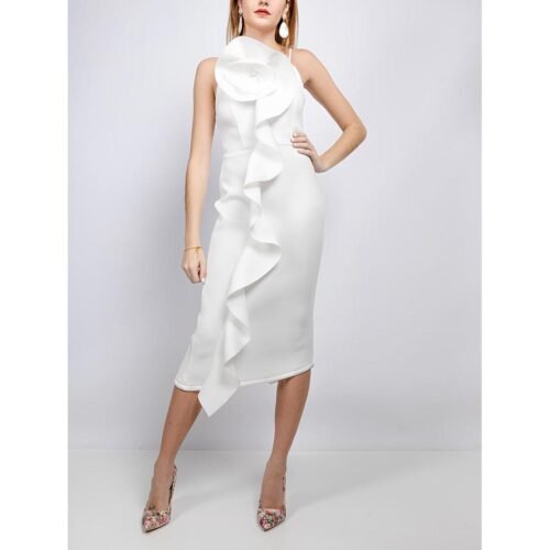 Dámske spolocenske šaty priliehavé bodycon 2518PFswan elegant