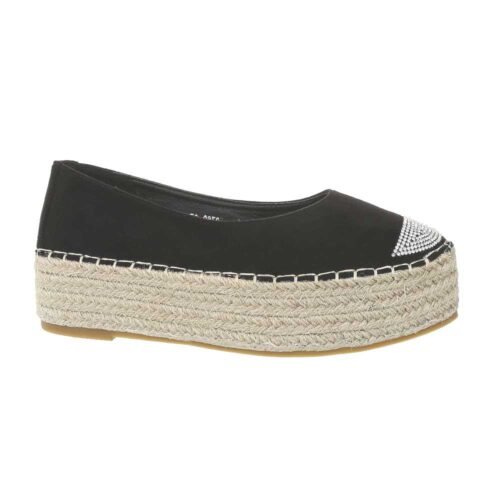 Dámske Espadrill mokasiny fashion na platforme - Image 2