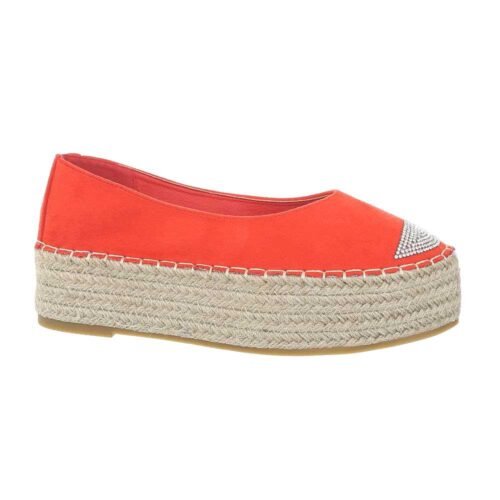 Dámske Espadrill mokasiny fashion na platforme
