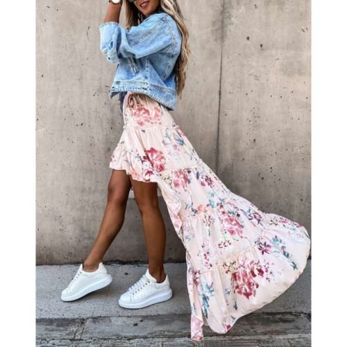 ITALY letná maxi sukna GLAM CHIC 9457estee romantic
